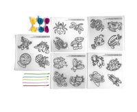 OOLY Shrink-Its!: D.I.Y. Shrink Art Kit - Glow Buddies |  | Safari Ltd®