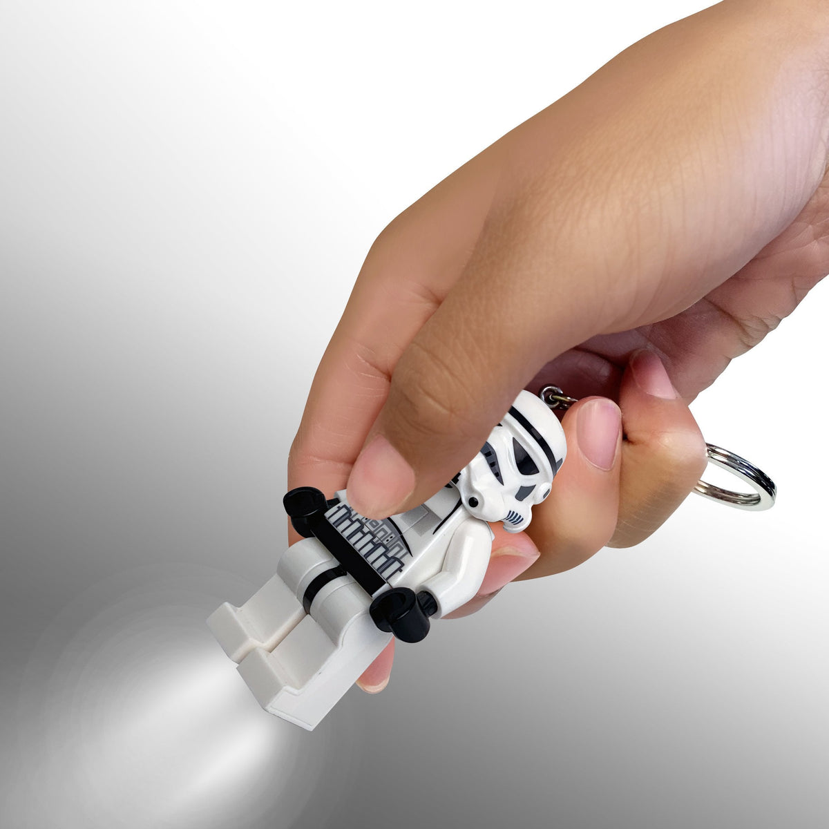 Star Wars LEGO Stormtrooper LED Light Keychain