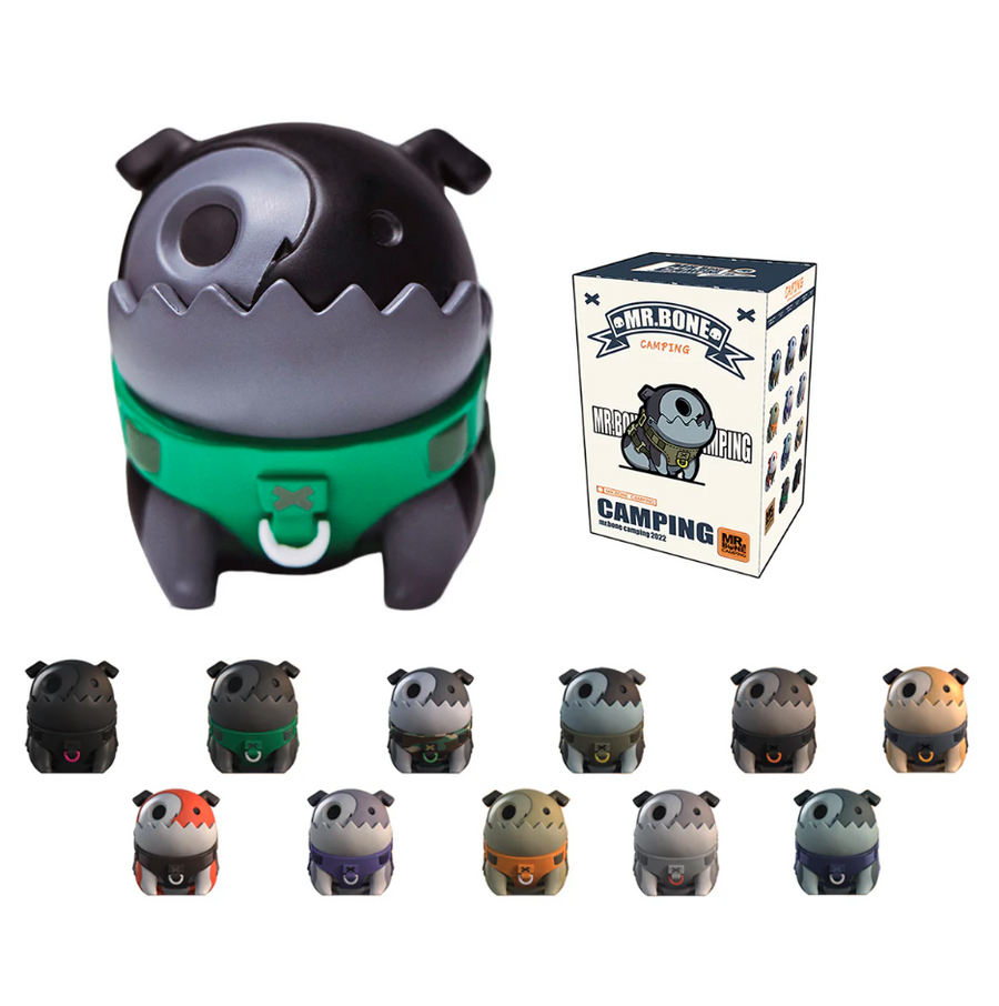 MR.BONE Camping Series Dirty Silk Dog Blind Box Series