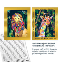 Scratch Art-Animal Power |  | Safari Ltd®