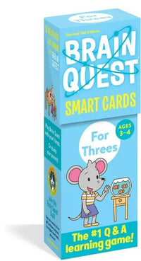 Brain Quest For Threes Smart Cards Revised 5th Edition