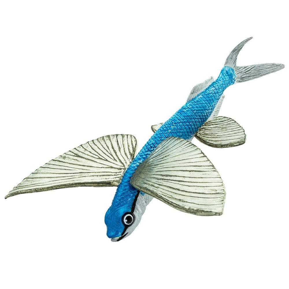 Flying fish toy top