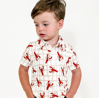 Goosies Short Sleeve Polo Shirt - Little Pinchers |  | Safari Ltd®