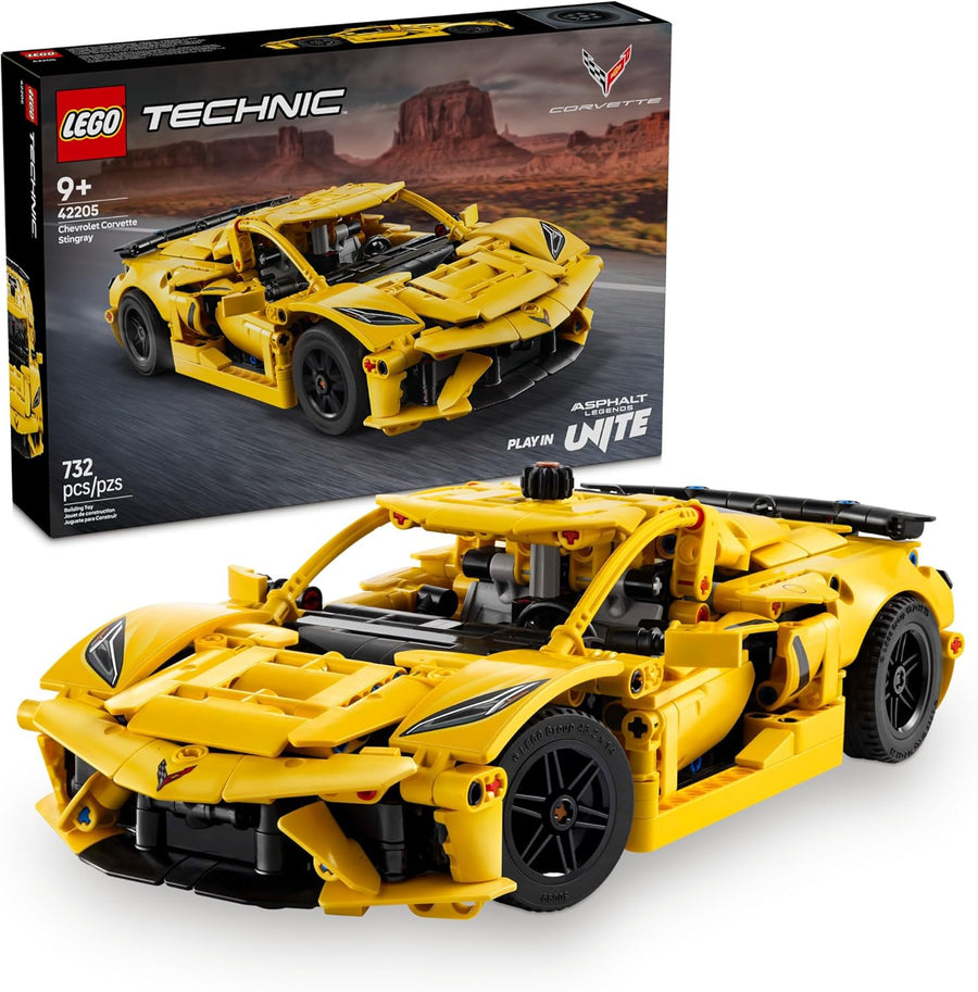 LEGO Technic Chevrolet Corvette Stingray Building Kit 42205 |  | Safari Ltd®