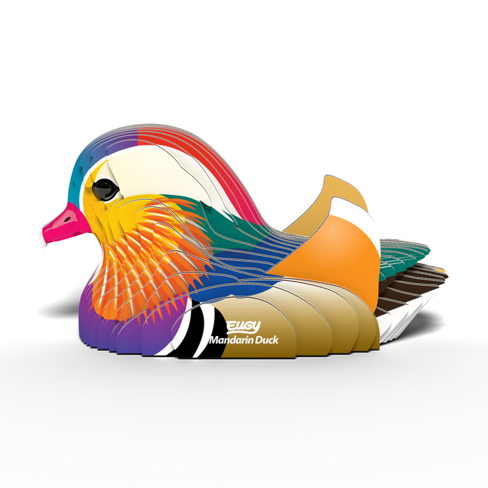EUGY Mandarin Duck 3D Puzzle | Eugy | Safari Ltd®
