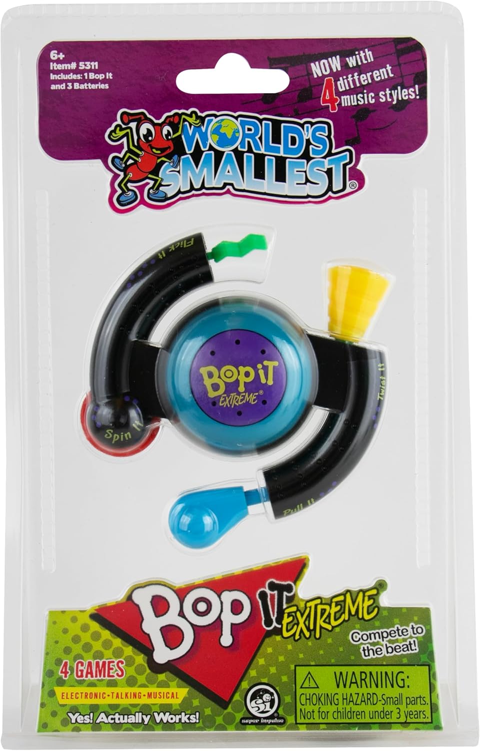 World's Smallest Bop-It! Extreme Toy