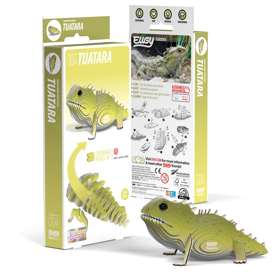 EUGY Tuatara 3D Puzzle | Eugy | Safari Ltd®