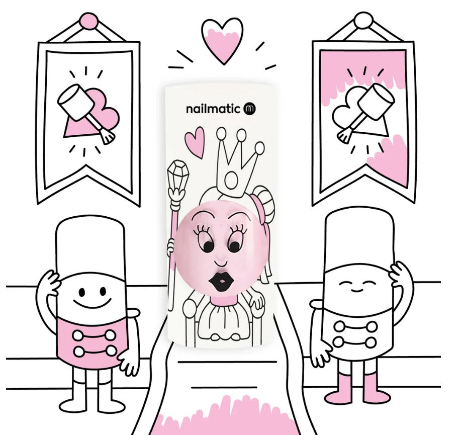 Nailmatic Nail Polish for Kids Pink Daisy |  | Safari Ltd®