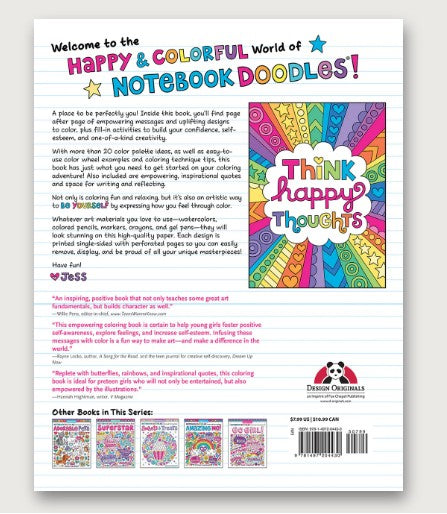 Coloring Book - Notebook Doodles Girl Power! |  | Safari Ltd®