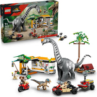 LEGO Jurassic World: Rebirth Raptor & Titanosaurus Tracking Mission Set 76973 |  | Safari Ltd®
