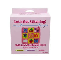 Checkered Needlepoint Bag Kit