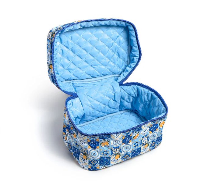 Living Royal Mosaic Cosmetics Travel Case