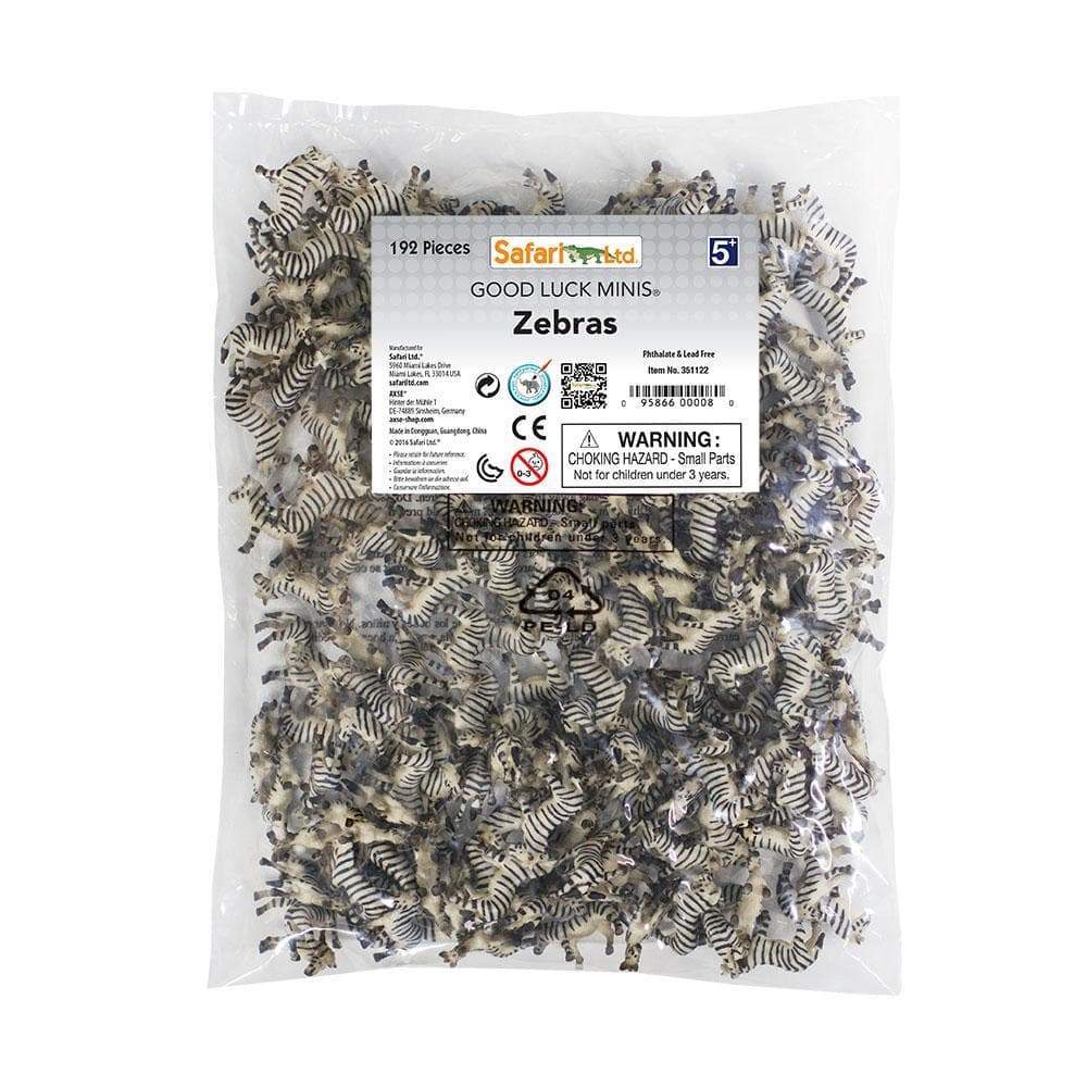 Zebras - 192 pcs - Good Luck Minis® | Safari Ltd®