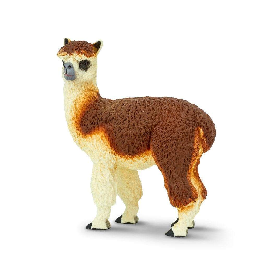 Alpaca Toy Figurine – Realistic Farm Animal Model | Safari