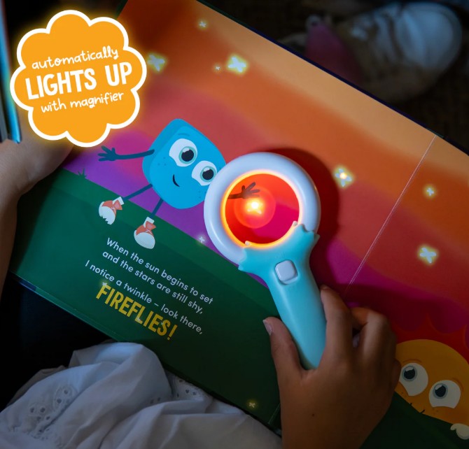 Glo Pals Light-Up Book: Blair Backyard |  | Safari Ltd®