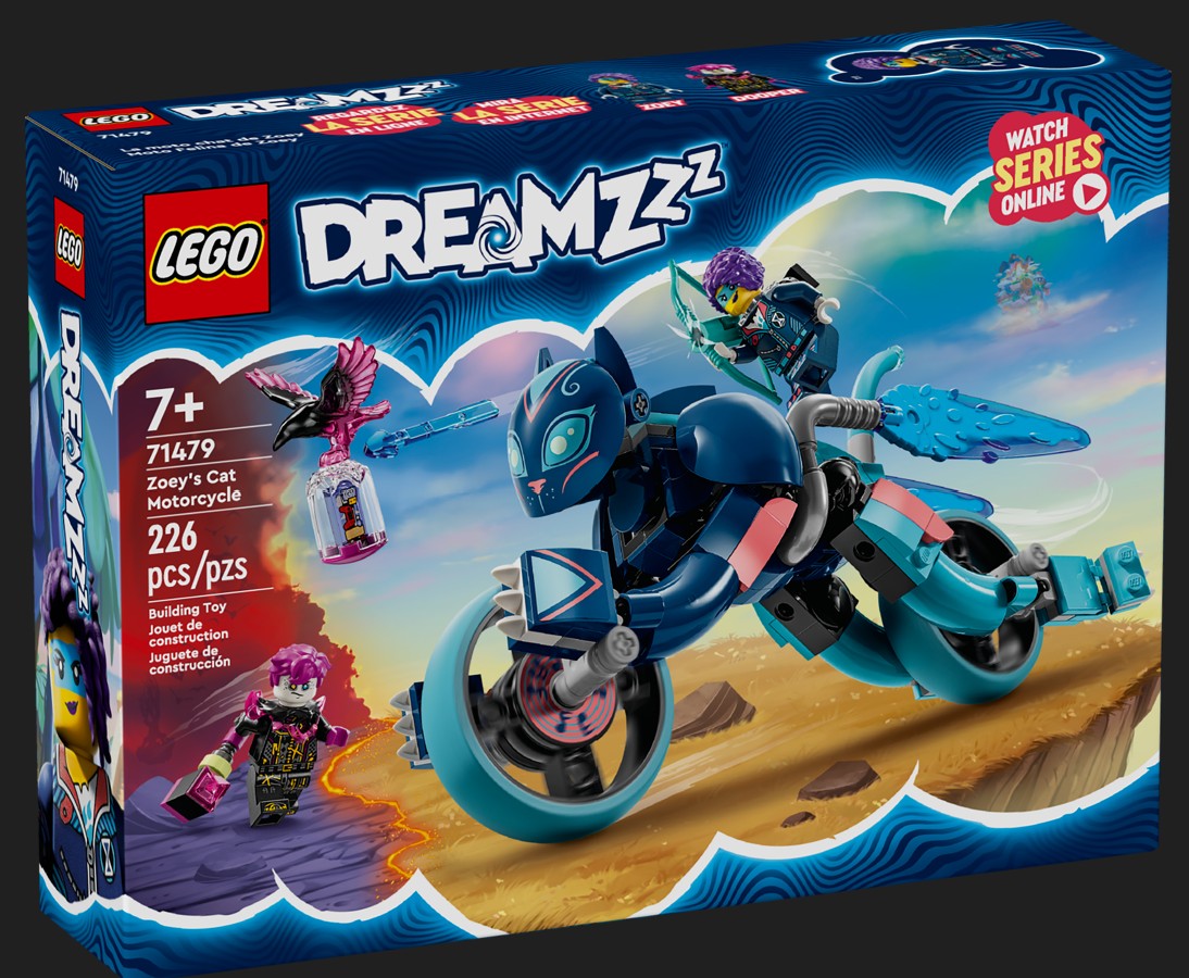 LEGO Zoey's Cat Motorcycle | Safari Ltd®