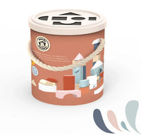 Speedy Monkey Drum With 100 Blocks Shape Sorter