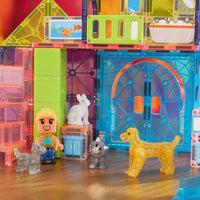 Magnatiles Pet Playhouse 50 Piece Set |  | Safari Ltd®