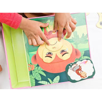Chalk & Chuckle Monkey Expression Puzzle Game |  | Safari Ltd®
