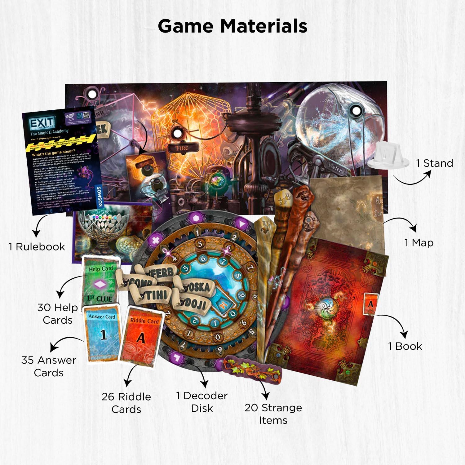 EXIT: The Game - The Magical Academy |  | Safari Ltd®