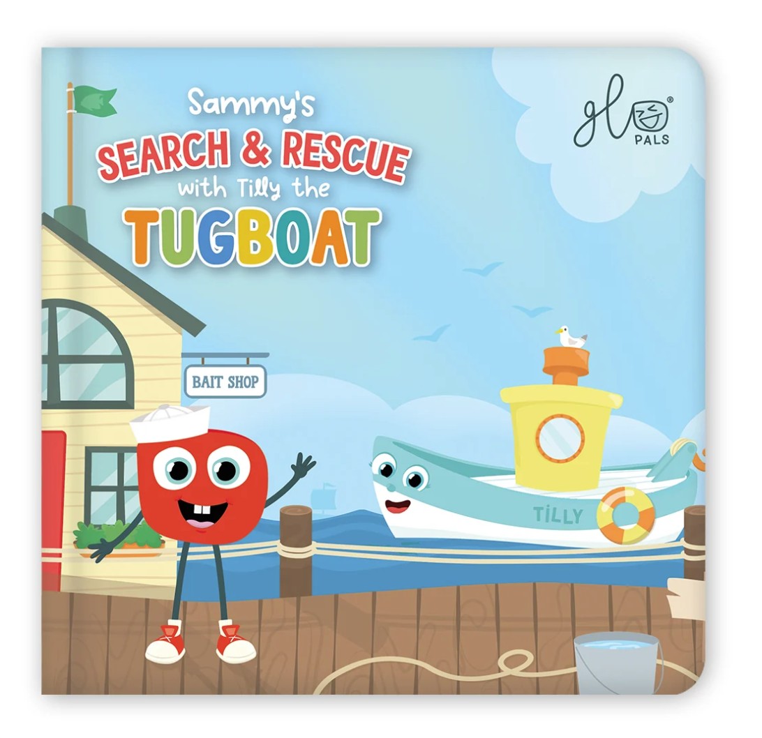 Glo Pals Light-Up Book - Sammy / Tugboat