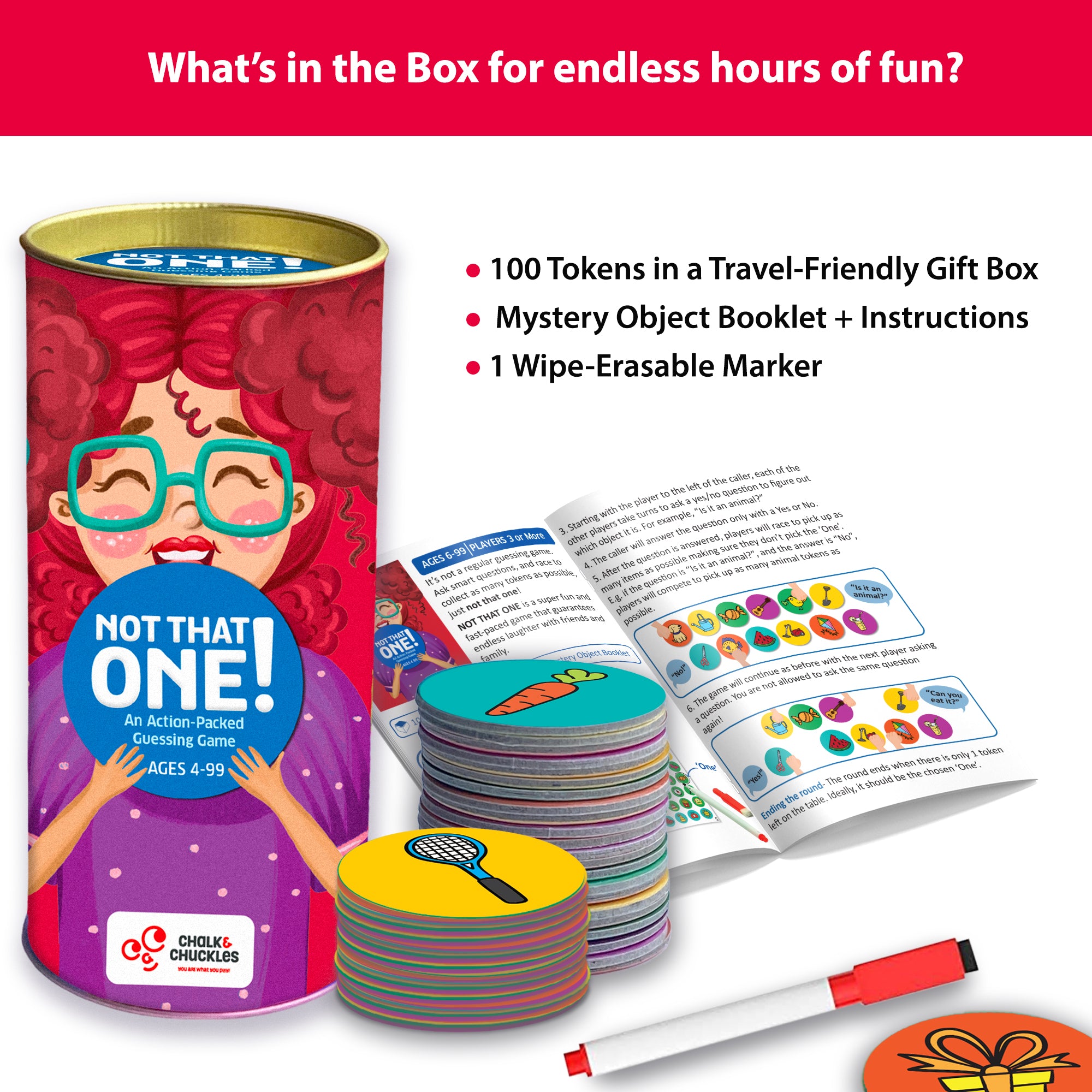 Chalk & Chuckles Not That One! Game |  | Safari Ltd®