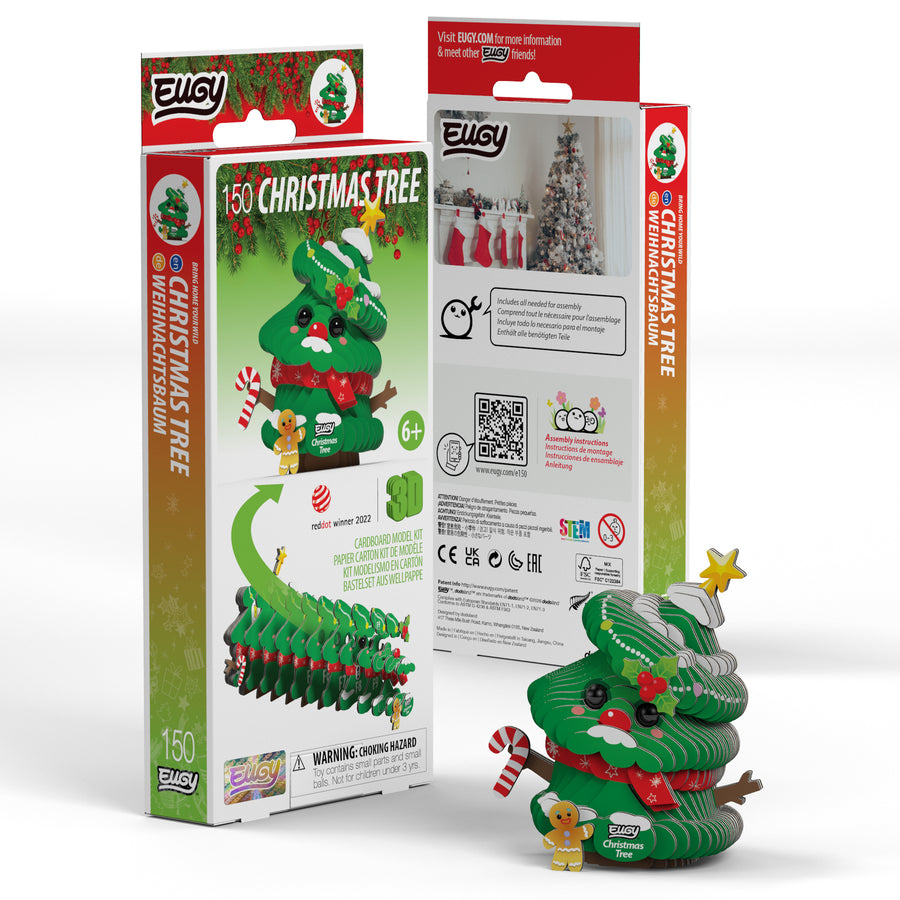 EUGY Christmas Tree 3D Puzzle