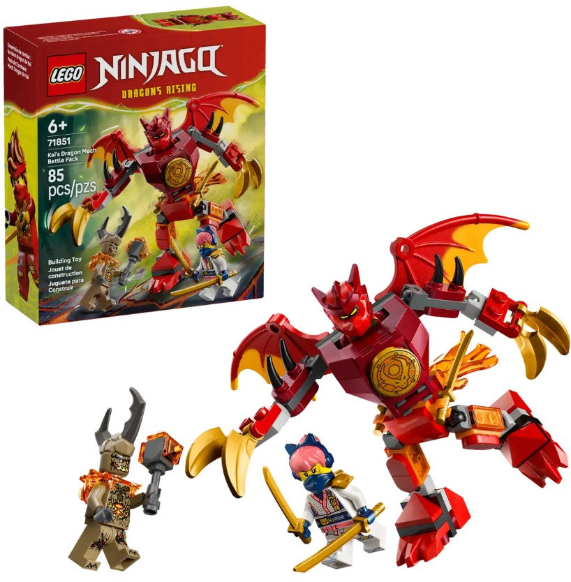Lego Kai's Dragon Mech Battle Pack |  | Safari Ltd®