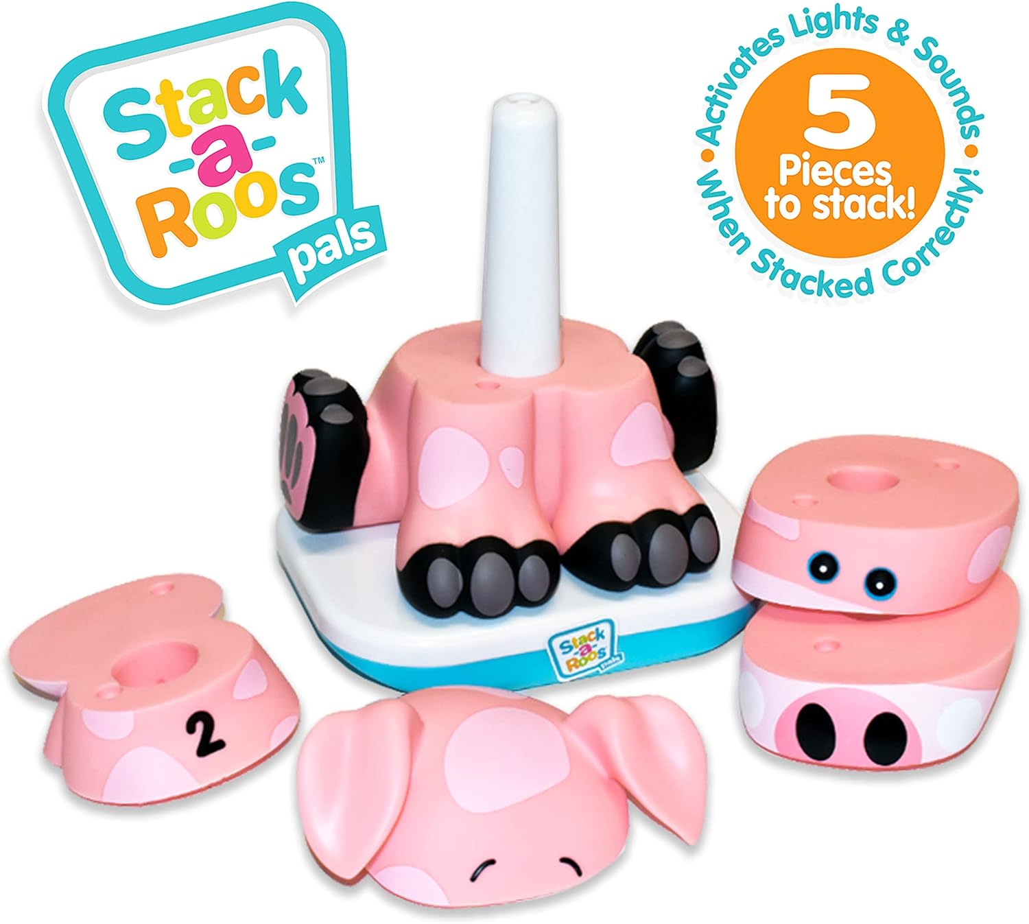 Stack-a-Roos - Pig |  | Safari Ltd®