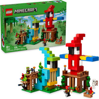LEGO Minecraft - The Parrot Houses Building Set 21282 |  | Safari Ltd®