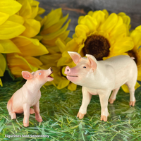 Large White Pig Toy | Incredible Creatures | Safari Ltd®