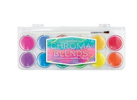 Ooly Chroma Blends: Pearlescent Watercolor Set (13 Pc)