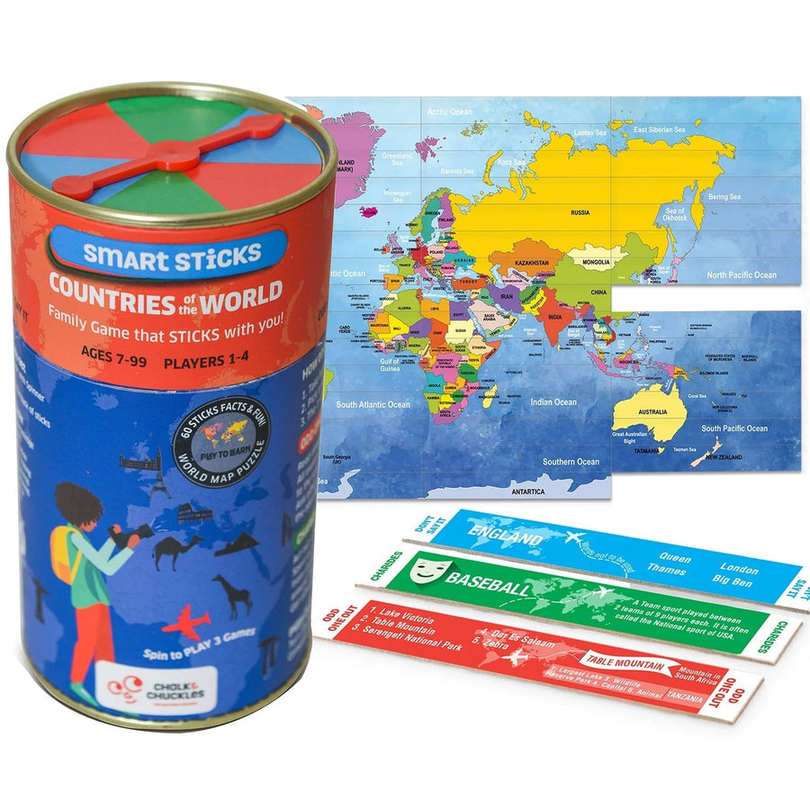 SMART STICKS-Countries |  | Safari Ltd®