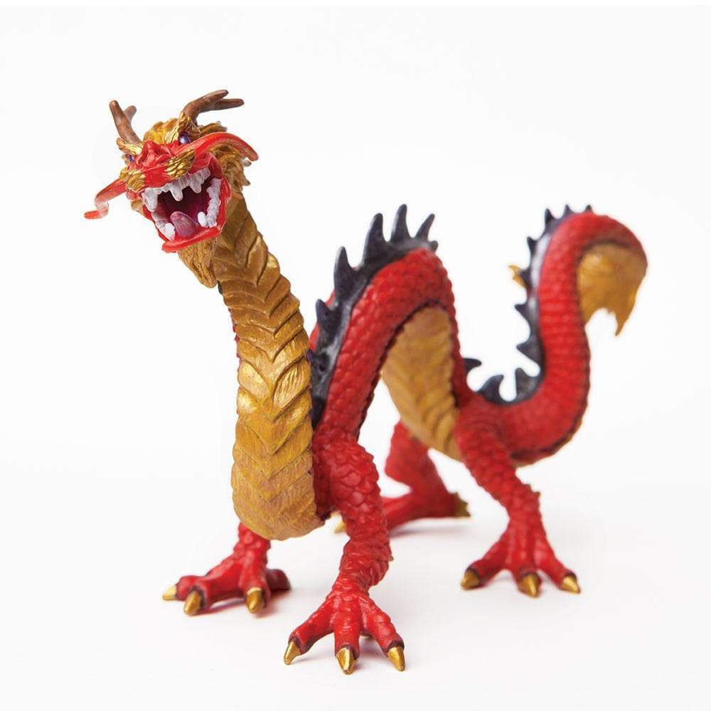 Safari Ltd: Horned Chinese Dragon Figure Safari Ltd: Horned Chinese Dragon Figure