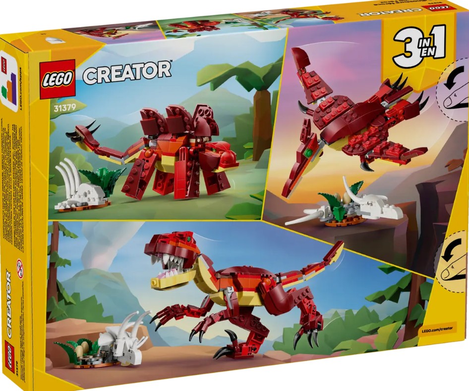 Lego Fierce Dinosaur 3-in-1 |  | Safari Ltd®