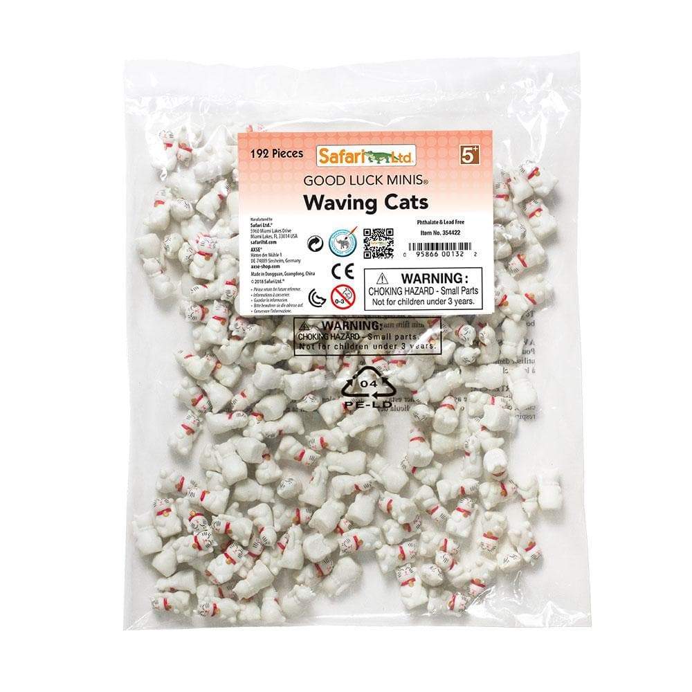 Waving Cats - 192 pcs - Good Luck Minis® | Safari Ltd®