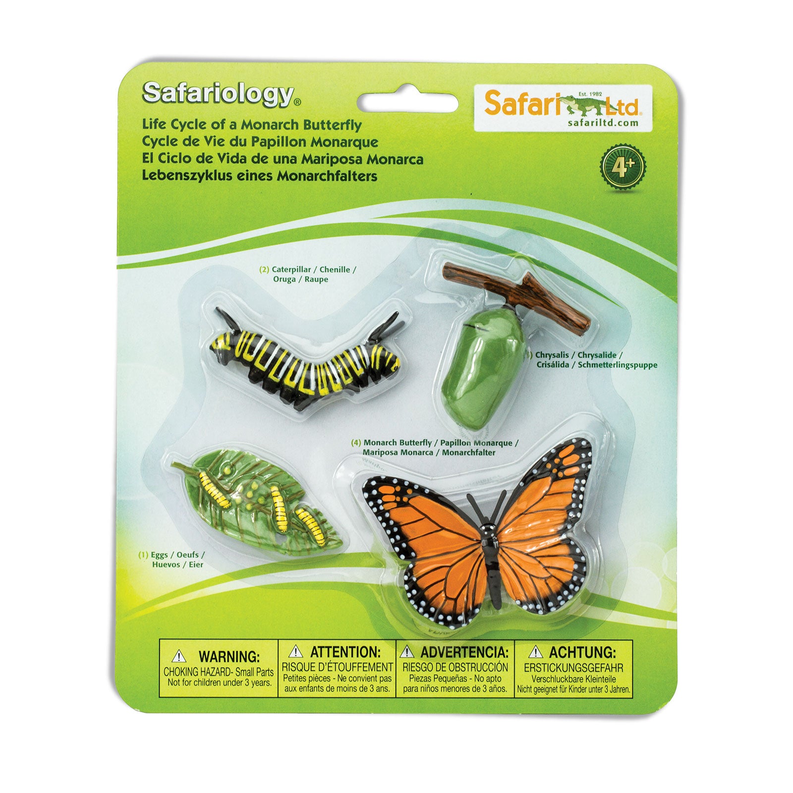 Life Cycle of a Monarch Butterfly Toy Set | Safari Ltd®