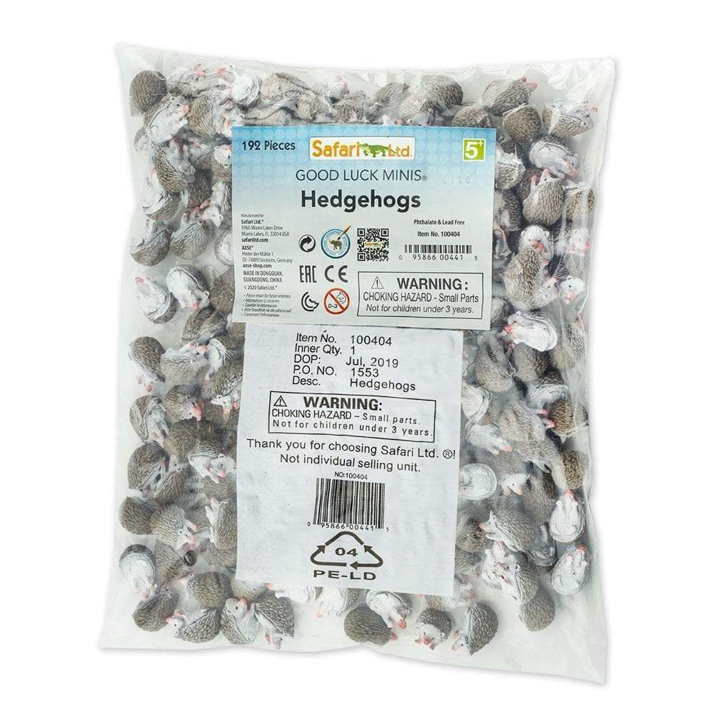 Hedgehogs - 192 pcs - Good Luck Minis® | Good Luck Minis® | Safari Ltd®