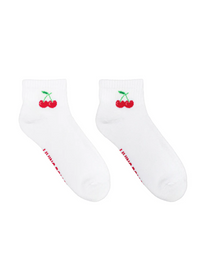 Living Royal Cherry Classic Ankle Socks |  | Safari Ltd®