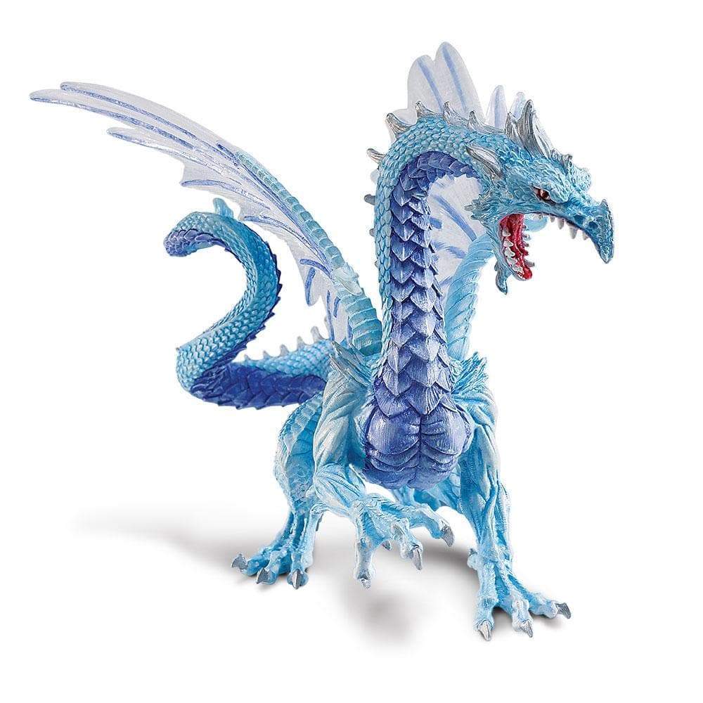 Ice Dragon Toy Figurine | Fantasy Dragon Model by Safari Ltd