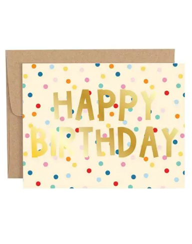Callie Danielle Happy Birthday Confetti Card |  | Safari Ltd®