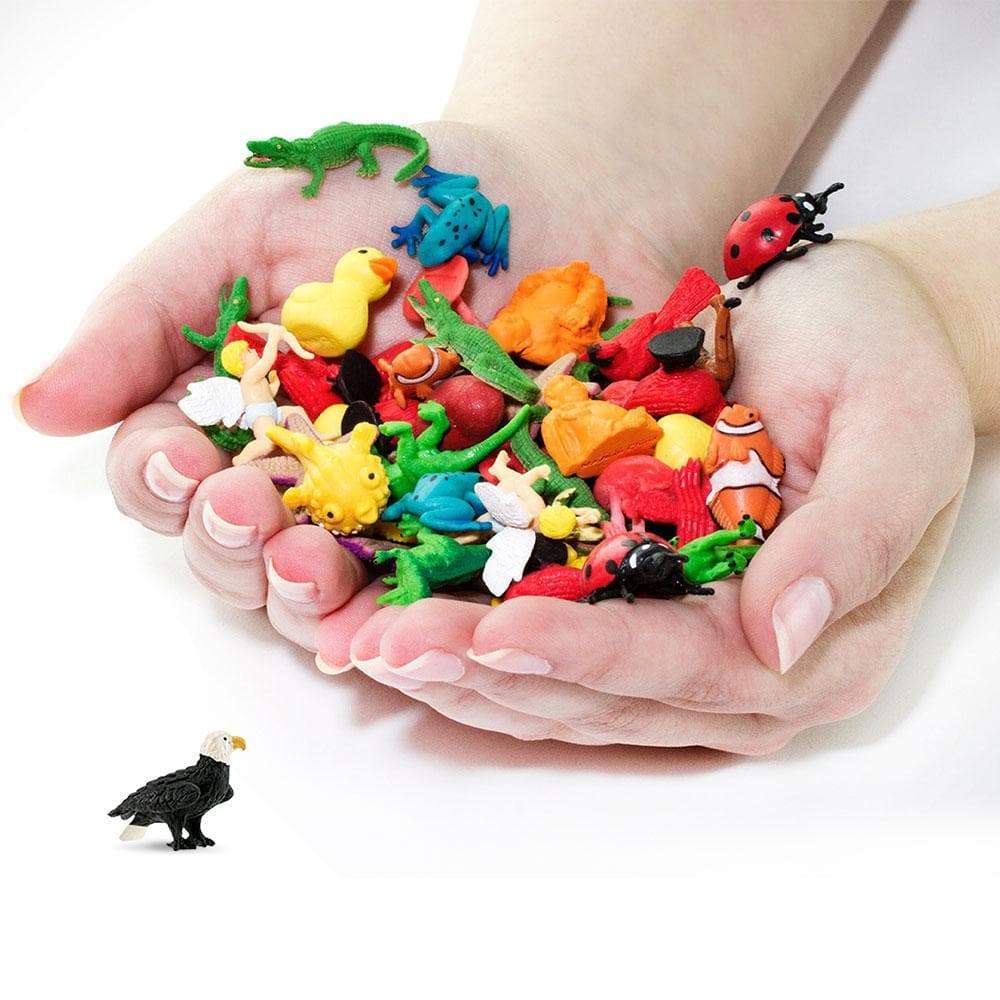 Bald Eagles フィギュリン 親子 ヒナ Bald Eagle Good Luck Minis | Safari Ltd® Mini Figurines | Safari Ltd®