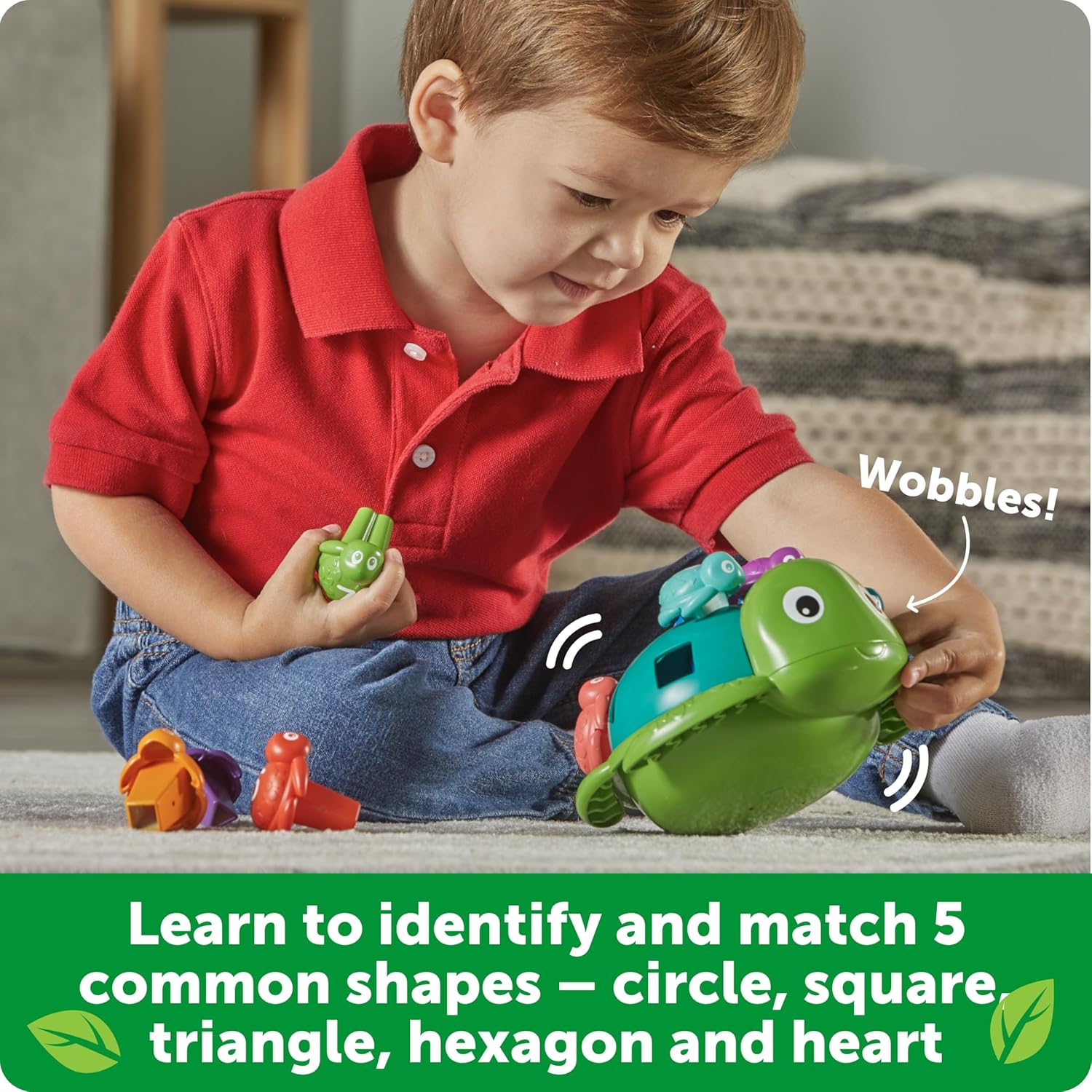 Learning Resources Seymore the Counting Shapes Sea Turtle |  | Safari Ltd®