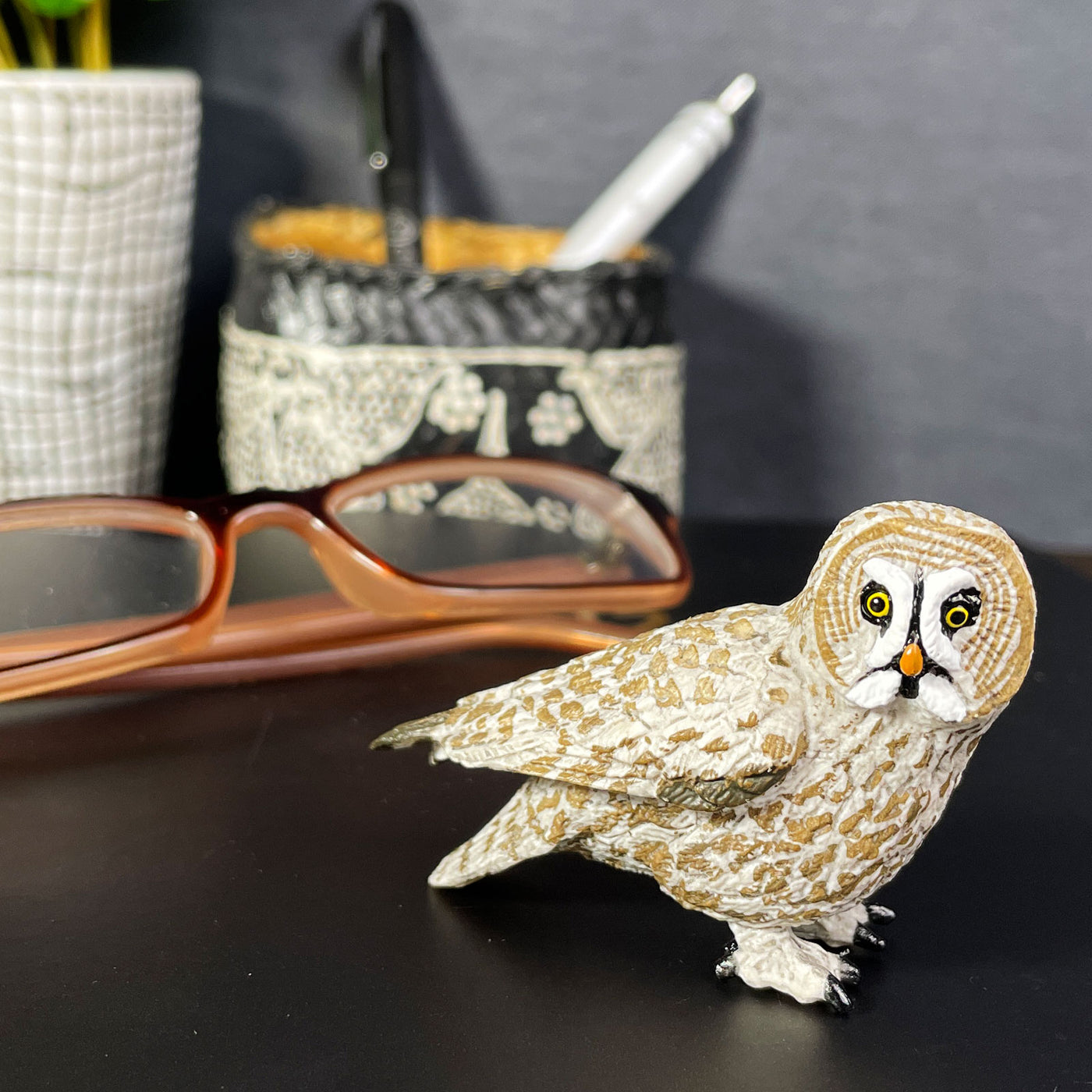 Great Grey Owl Toy |  | Safari Ltd®