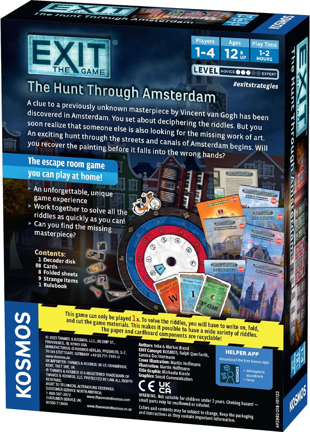 EXIT: The Game - The Hunt Through Amsterdam |  | Safari Ltd®