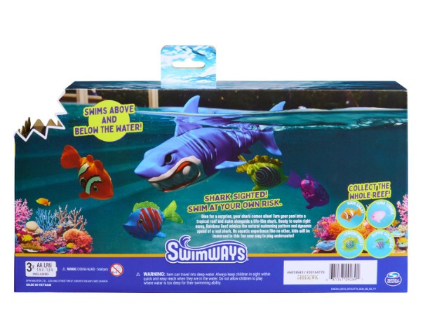 SwimWays Rainbow Reef Shark Toy |  | Safari Ltd®