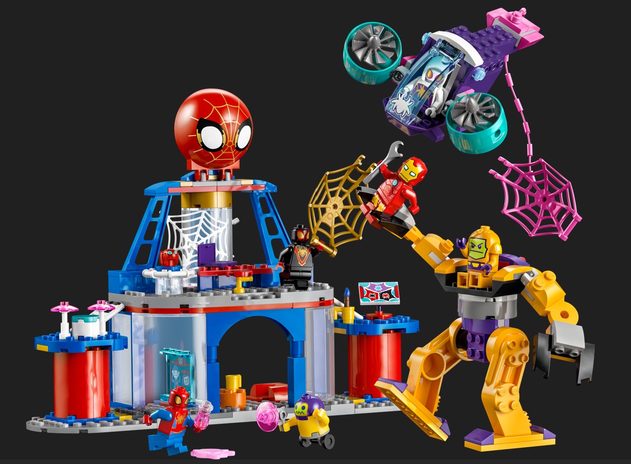 LEGO Team Spidey Web Spinner Headquarters