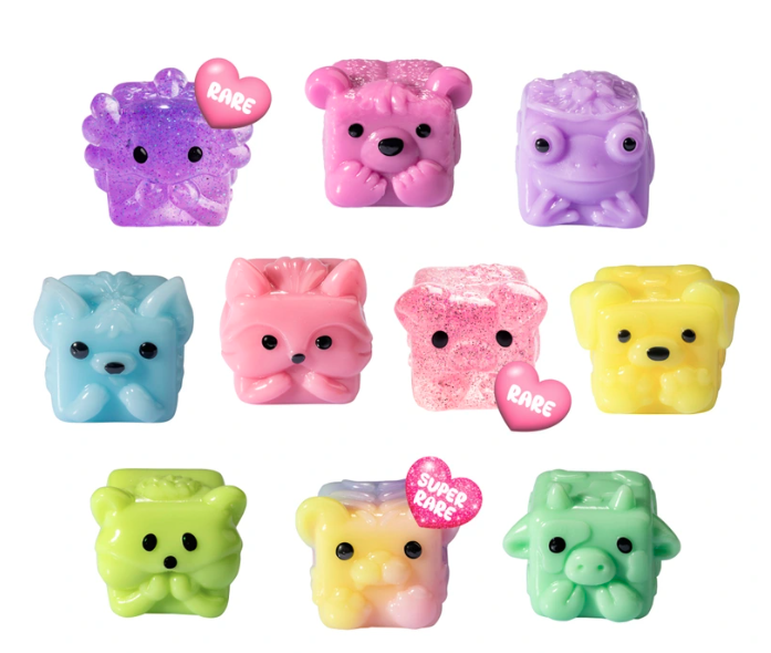 MushyKinz Mystery 3 pack Squishy Collectible Figure