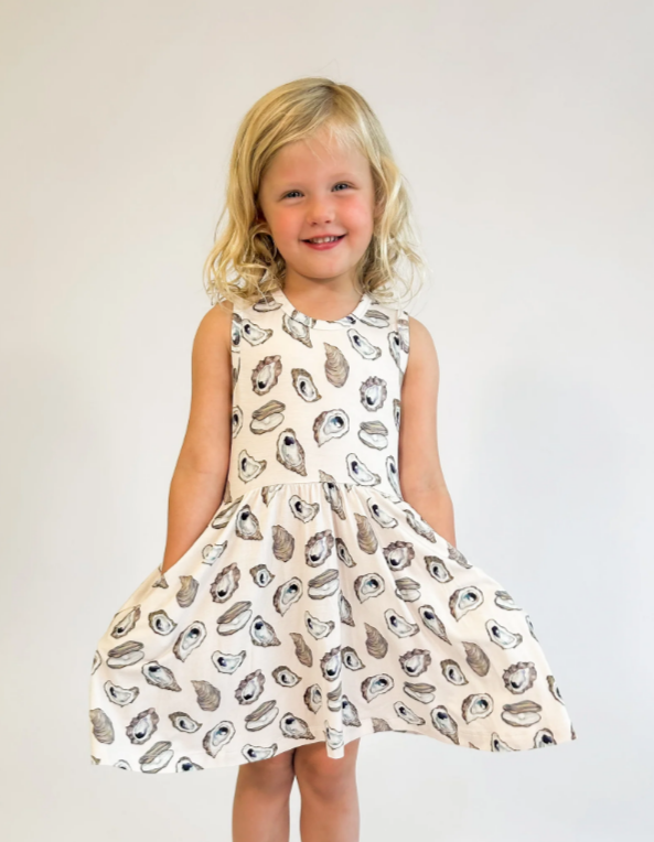 Goosies Sleeveless Dress - Oysters