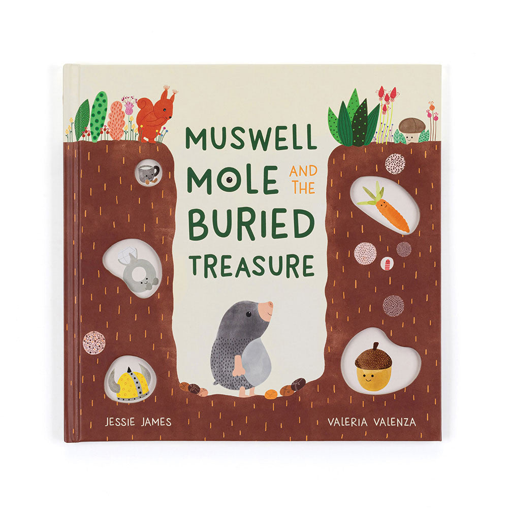 Jellycat Muswell Mole and the Buried Treasure Book |  | Safari Ltd®